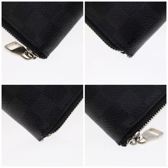 LOUIS VUITTON Damier Graphite Zippy Wallet Vertical Wallet - Picture 16 of 16